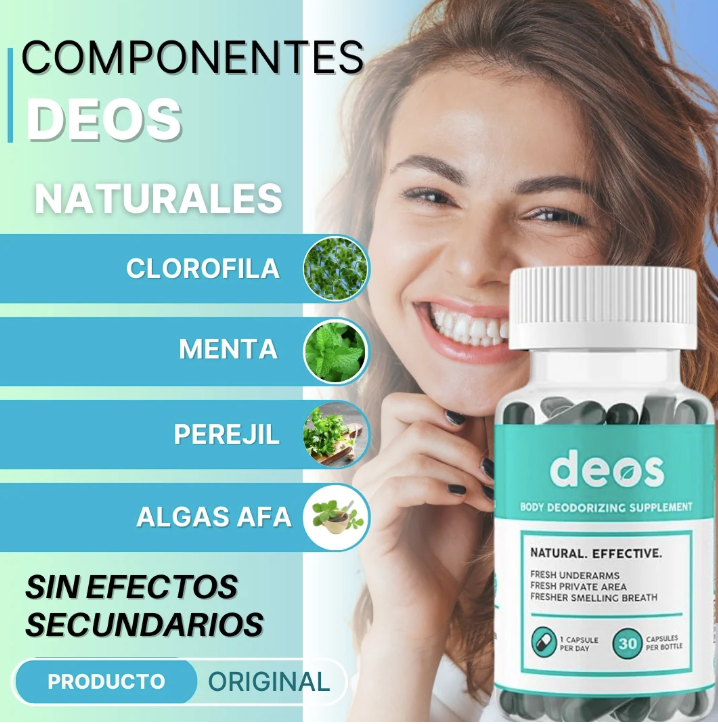DEOS-suplemento desodorante corporal