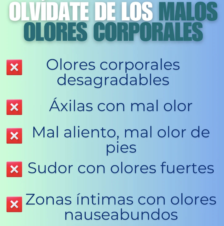 DEOS-suplemento desodorante corporal