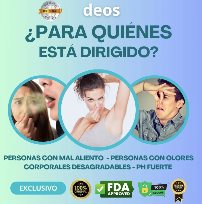 DEOS-suplemento desodorante corporal