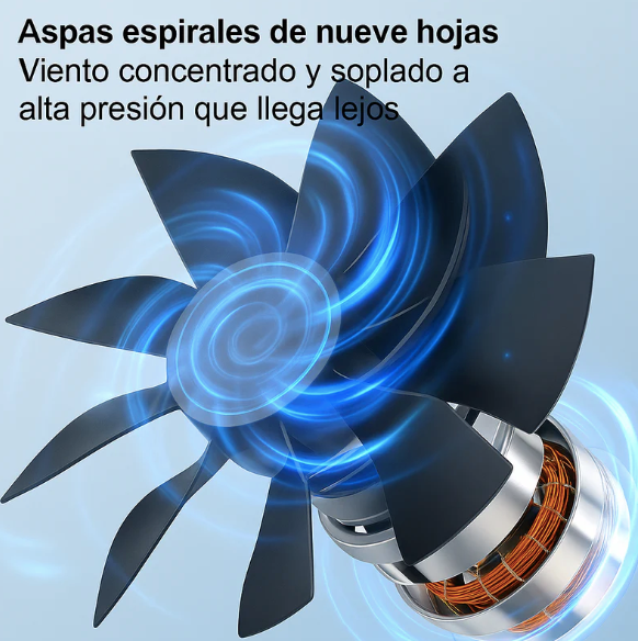 Mini Brisa Inteligente: Potente, Saludable y Siempre Contigo