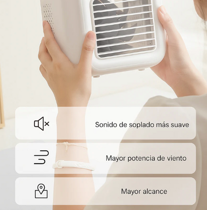 Mini Brisa Inteligente: Potente, Saludable y Siempre Contigo